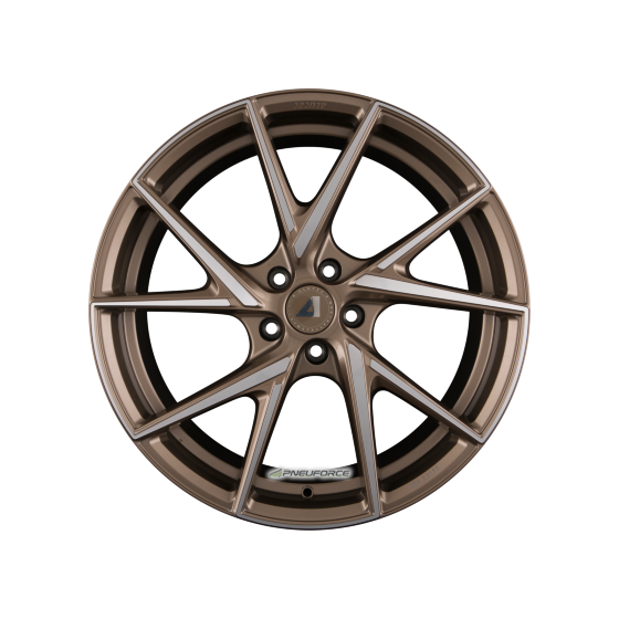 ALUTEC - ADX.01 METALLIC-BRONZE FRONTPOLISHED 8,5X19 LK:5/114,3 ET:40 ML:70,1
