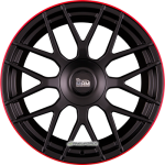 MAM MAM GT1 Matt Black Lip Red (MBLR)