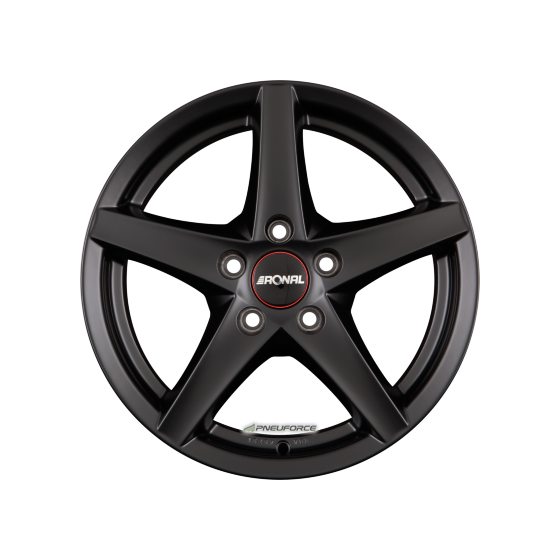 RONAL - R41 MATTSCHWARZ 6,5X15 LK:5/108 ET:42 ML:76