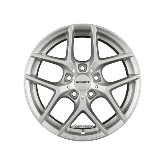 BORBET Y Crystal Silver 16 bis 18 Zoll - nur 5x120