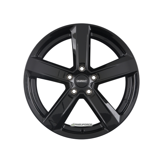 DEZENT - TU BLACK BLACK 6,5X17 LK:5/100 ET:50 ML:54,1