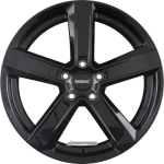 DEZENT - TU BLACK BLACK 6,5X17 LK:5/100 ET:50 ML:54,1