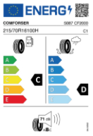 COMFORS. CF2000 215/70 R16 100H
