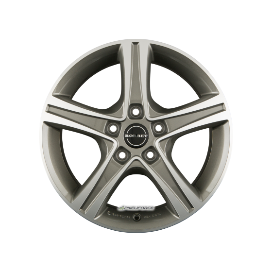 BORBET - CWD MISTRAL ANTHRACITE GLOSSY POLISHED 6,5X16 LK:5/120 ET:52 ML:65,1