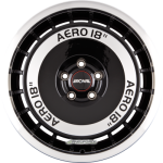 RONAL - R50 AERO SCHWARZ-FRONTKOPIERT 8X18 LK:5/120 ET:45 ML:72,5