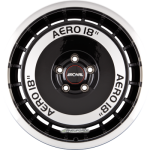 RONAL - R50 AERO SCHWARZ-FRONTKOPIERT 8X18 LK:5/120 ET:50 ML:65,1