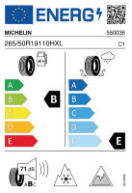 MICHELIN X-SNOW 265/50 R19 110H XL