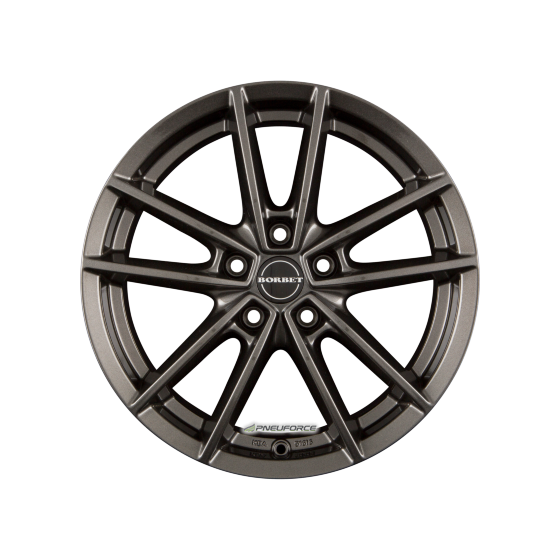 BORBET - W MISTRAL ANTHRACITE GLOSSY 6,5X16 LK:5/114,3 ET:45 ML:72,5