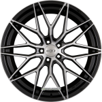 DOTZ SUZUKA DARK - Schwarz Frontpoliert