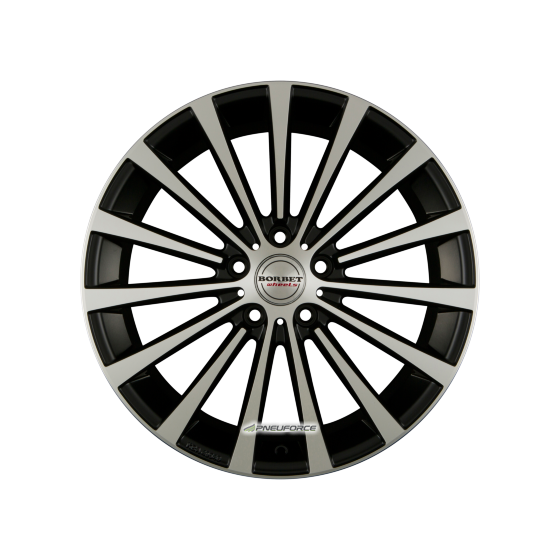 BORBET BLX Black Polished Matt