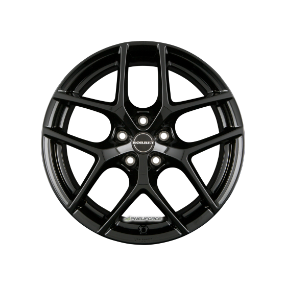 BORBET - Y BLACK GLOSSY 6,5X16 LK:5/112 ET:43 ML:57,1