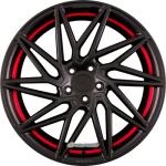 KESKIN KT20 FUTURE Matt Black Red Inside (MBRI)