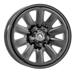 ALCAR HYBRIDRAD - 130400B BLACK 6,5X16 LK:5/114,3 ET:50 ML:67