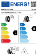 BRIDGEST M-STEE 295/80R225 152K/150L